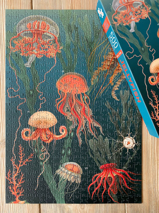 puslespil med 500 brikker