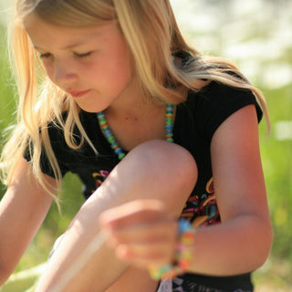 Perlekit til børn fra handmadeliving | boxquiz.dk