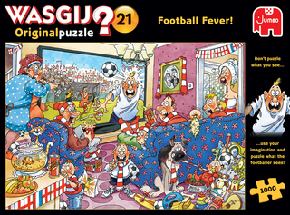 Wasgij Original 21 Football Fever! med 1000 brikker