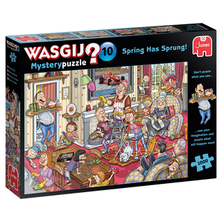 Wasgij Mystery 10, 1000 brikker puslespil Spring Has Sprung!