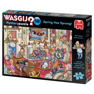 Wasgij Mystery 10, 1000 brikker puslespil Spring Has Sprung!