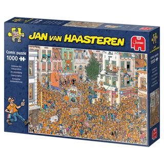 Jan van Haasteren 1000 brikker puslespil Celebrate The Inauguration