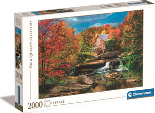 Glade Creek Grist Mill fra Clementoni 2000 brikker puslespil