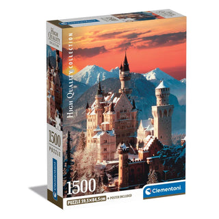 Neuschwanstein Clementoni 1500 piece puzzle 