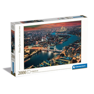 London Aerial View from Clementoni 2000 piece puzzle 