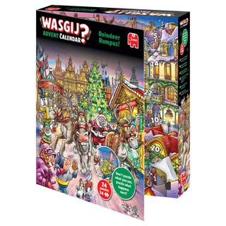 Wasgij Puzzle Calendar 2024 - 24 mini Christmas puzzles
