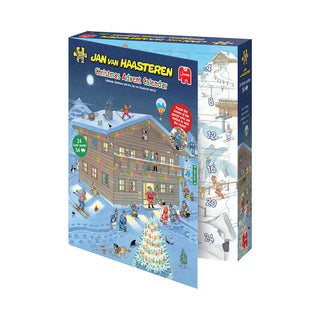 Jan van Haasteren Puzzle-Kalender 2024 – 24 Mini-Weihnachtsrätsel