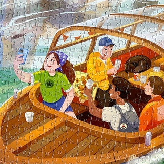 Amsterdam - 1000 brikker puslespil fra Sto Puzzle