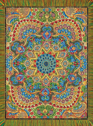 Tapestry Mandala 1000 piece puzzle from Pomegranate