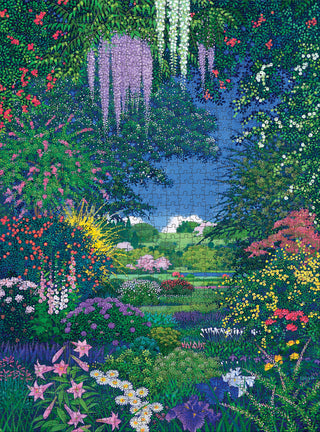 Hiroo Isono: Full Bloom 1000 brikker puslespil fra Pomegranate