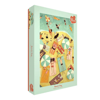 Beach Day puslespil 1000 brikker fra Mon Joli Puzzle