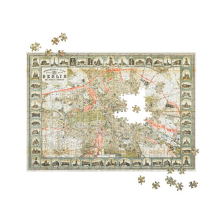 Berlin 540 brikker puslespil fra Architoys