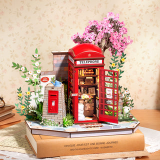 Blossom Book Booth 116 brikker 3D-puslespil