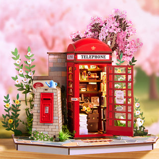Blossom Book Booth 116 brikker 3D-puslespil