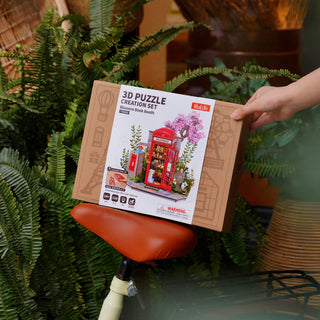 Blossom Book Booth 116 brikker 3D-puslespil