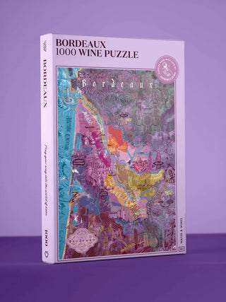 Bordeaux 1000-piece wine jigsaw puzzle from Water & Wines