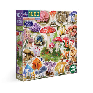 1000-teiliges Puzzle „Reichlich Pilze“ von eeBoo 