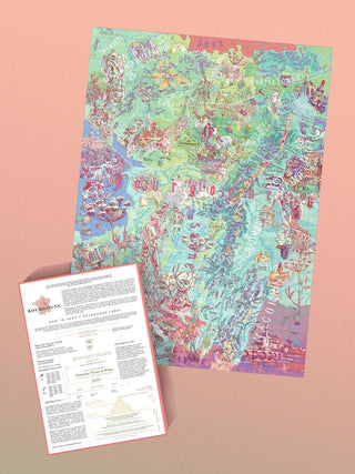 Burgundy 1000-piece wine puzzle from Water & Wines