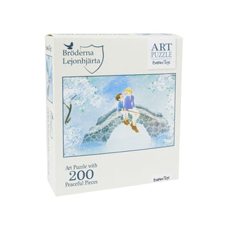 Brødrene Løvehjerte 200 brikker puslespil Art Puzzle fra Barbo Toys