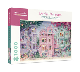 Bubble Street 1000 brikker puslespil fra Pomegranate