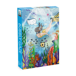 Das 500-teilige Puzzle „Bubbly Gaze“ von Olleo