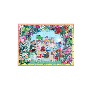 Cake Party 36 XL brikker børnepuslespil mini