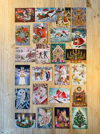 Puslespilskalender med 24 MiniJulePuslespil fra Penny Puzzle