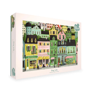 City Life puslespil 1000 brikker fra Mon Joli Puzzle