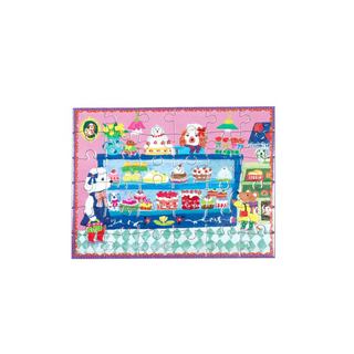 Dog Bakery 36 XL brikker børnepuslespil mini