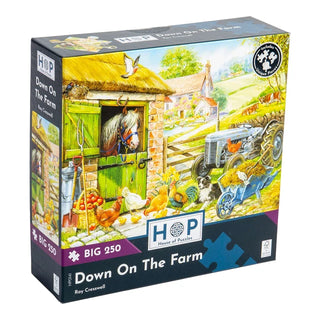 Down on the Farm Jigsaw Puzzle 250 XL pieces from House of Puzzles