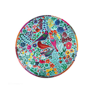 eeBoo puzzle, round with Four Birds - 500 pieces 