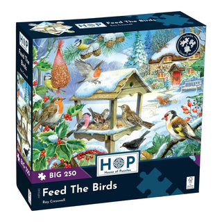 Feed the Birds 250 XL piece puzzle from House of Puzzles