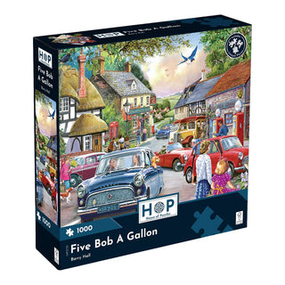 Five Bob A Gallon 1000 brikker puslespil fra House of Puzzles