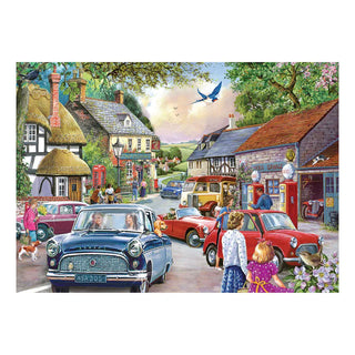 Five Bob A Gallon 1000 brikker puslespil fra House of Puzzles