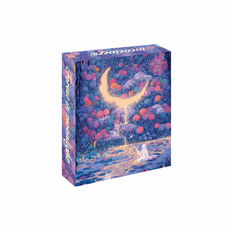 Forest in Moonlight - 1000 brikker puslespil fra WEVE