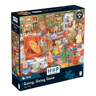 Going Going Gone 1000 brikker puslespil fra House of Puzzles