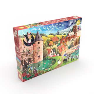 Home of Fairytales 100 XL brikker børnepuslespil +5 år fra Penny Puzzle