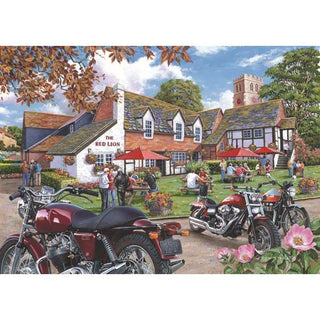 Easy Riders 1000 brikker puslespil fra House of Puzzles