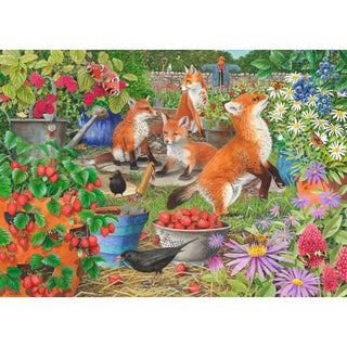 Foxy Ladies 1000 brikker puslespil fra House of Puzzles