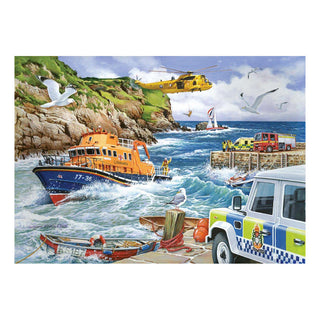 Rescue 1000 brikker puslespil fra House of Puzzles