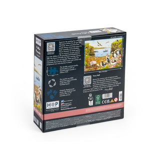 Puffin Parade 500 XL brikker puslespil fra House of Puzzles