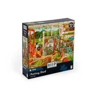 Potting Shed 1000 piece puzzle from House of Puzzles 