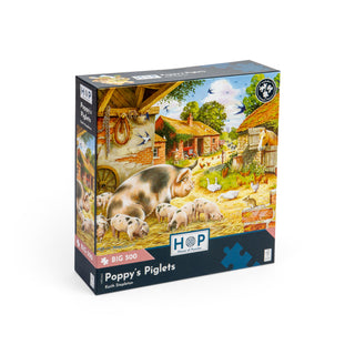 Poppy's Piglets 500 XL piece puzzle from House of Puzzles