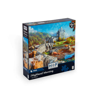 Highland Morning 1000-Teile-Puzzle von House of Puzzles 