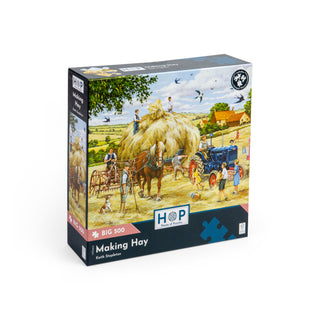 Making Hay 500 XL piece puzzle from House of Puzzles
