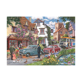 Traffic Jam 1000 brikker puslespil fra House of Puzzles