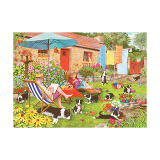 Rest and Relaxation 500 XL brikker puslespil fra House of Puzzles