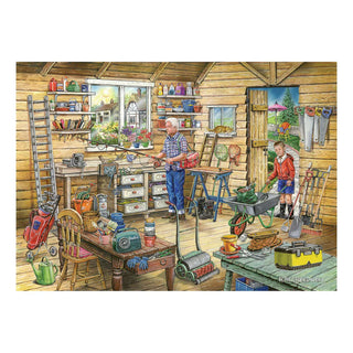 Fred's Shed 500-teiliges Puzzle von House of Puzzles 