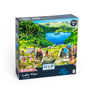 Lake View 500 XL piece puzzle from House of Puzzles