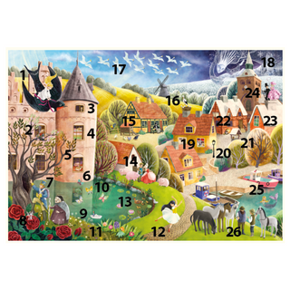 Home of Fairytales 1000 brikker puslespil fra Penny Puzzle / H. C. Andersen puslespil